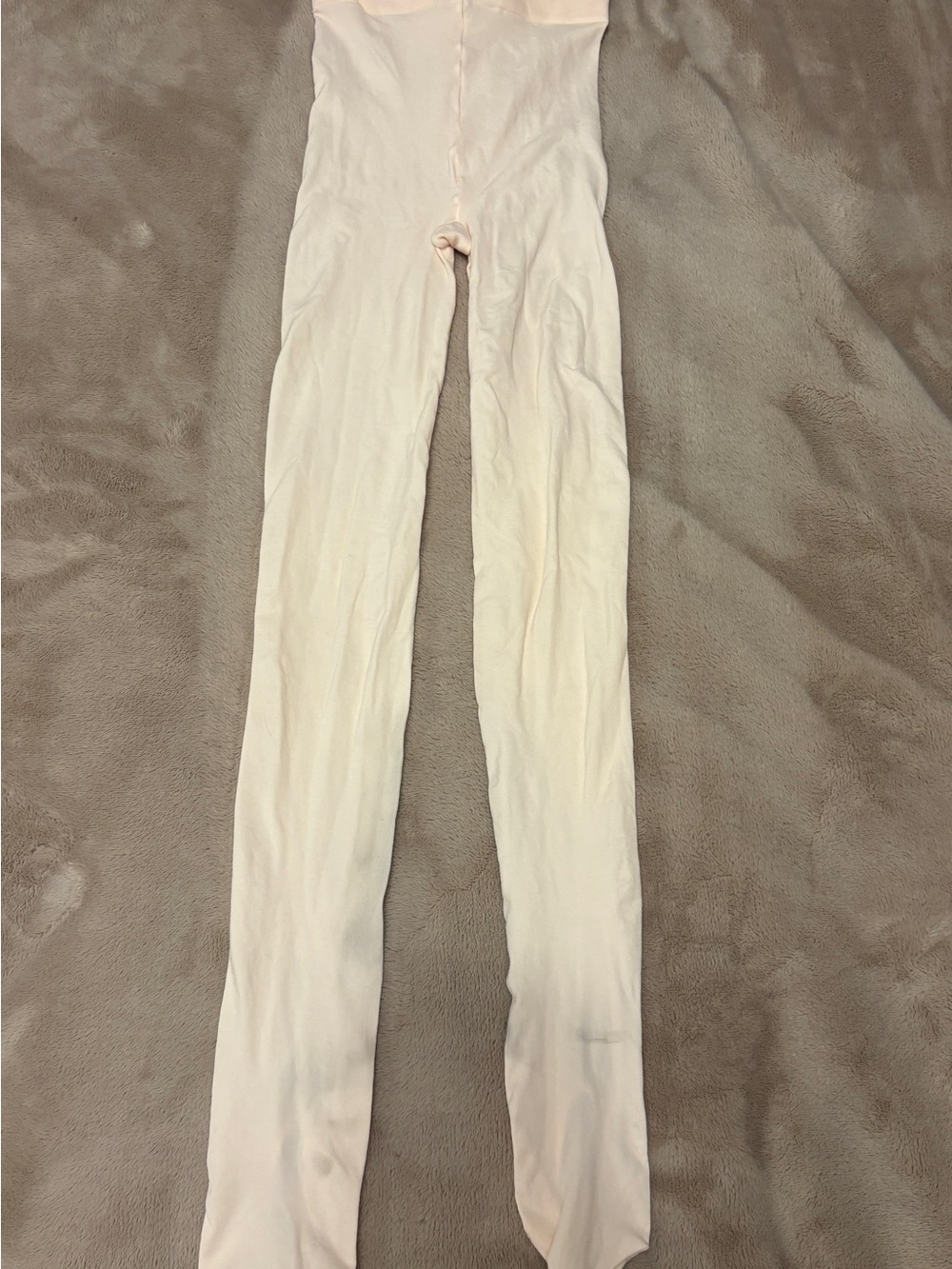 Capezio Soft Peach High-Waist Dance Leggings